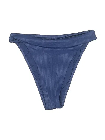Pre-owned Monday Swimwear Swimsuit Bottoms In Blue