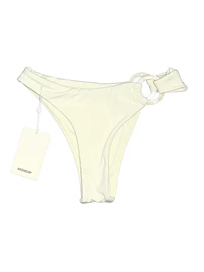 Monday Swimwear Swimsuit Bottoms In Ivory