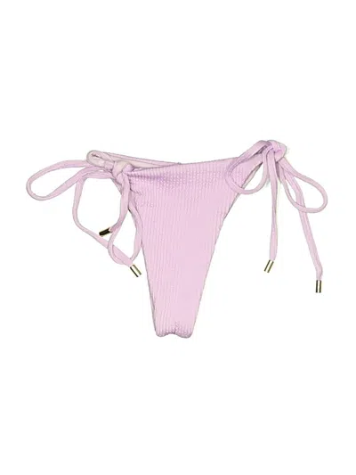 Pre-owned Monday Swimwear Swimsuit Bottoms In Pink