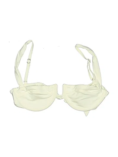 Pre-owned Monday Swimwear Swimsuit Top Ivory Swimwear