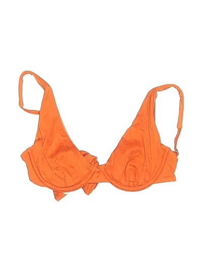 Monday Swimwear Swimsuit Top Orange Swimwear