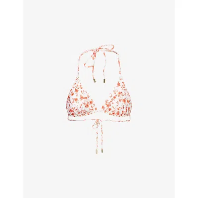 Monday Swimwear Womens Hanalei Sunrise Floral Bikini Top