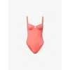 Monday Swimwear Womens Strawberry Clovelly Underwired Swimsuit