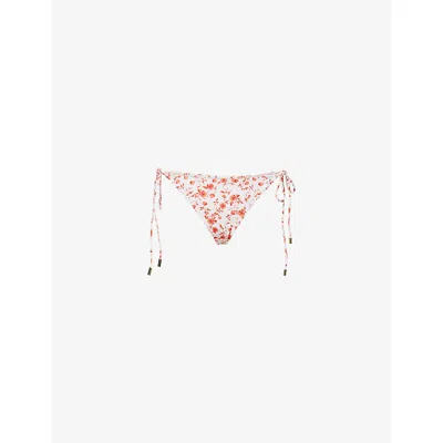 Monday Swimwear Womens Hanalei Sunrise Floral Bikini Bottoms