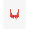 Monday Swimwear Womens Chili Pepper Malibu Underwired Bikini Top