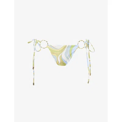 Monday Womens Costa Rei Apple Cannes Bikini Bottom In Multi