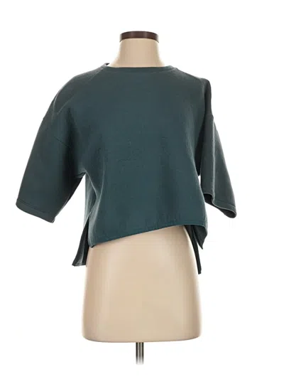 Pre-owned Mondetta 3/4 Sleeve T-shirt In Blue