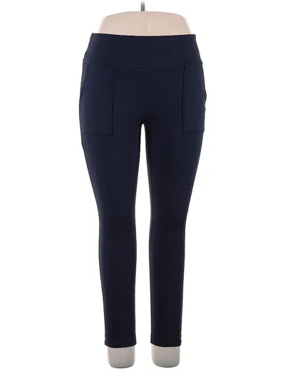 Pre-owned Mondetta Active Pants In Blue