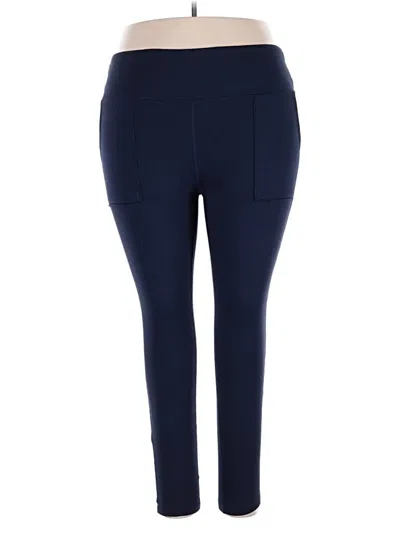 Pre-owned Mondetta Active Pants In Blue