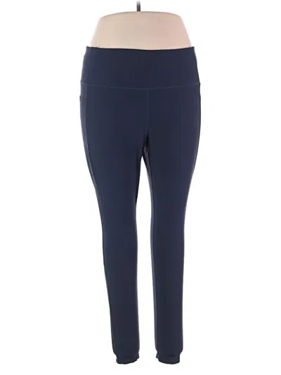 Pre-owned Mondetta Active Pants In Blue