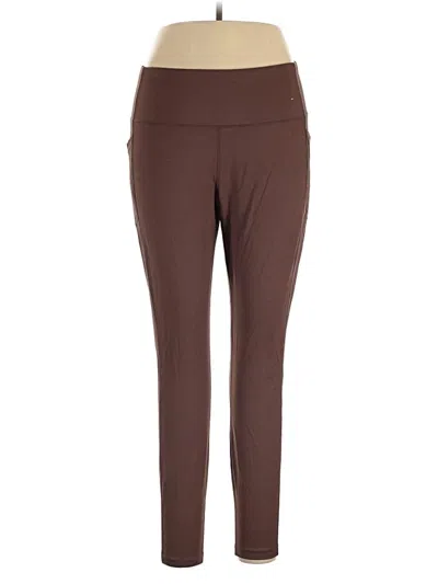 Pre-owned Mondetta Active Pants In Brown