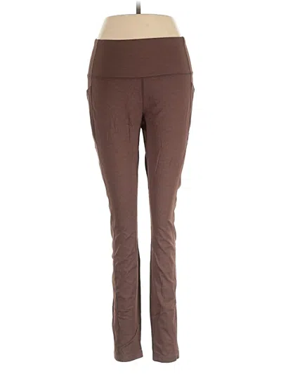 Pre-owned Mondetta Active Pants In Brown