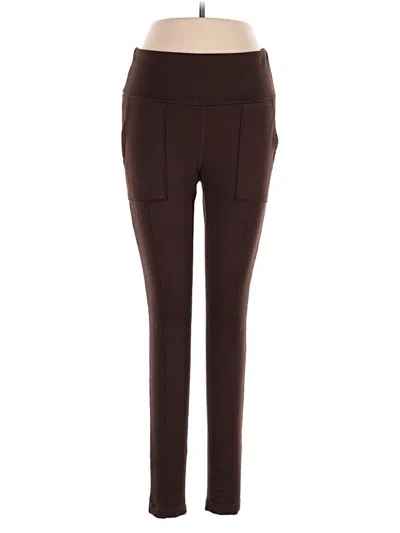 Pre-owned Mondetta Active Pants In Brown