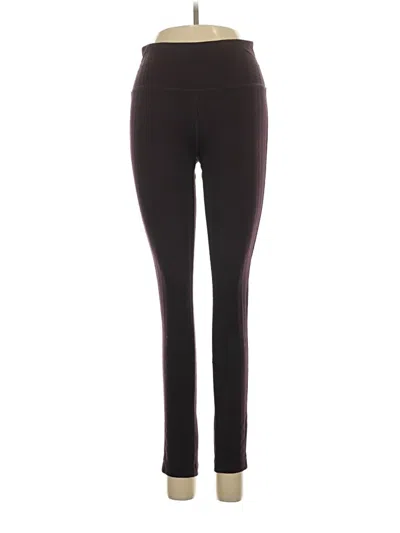 Pre-owned Mondetta Active Pants In Burgundy