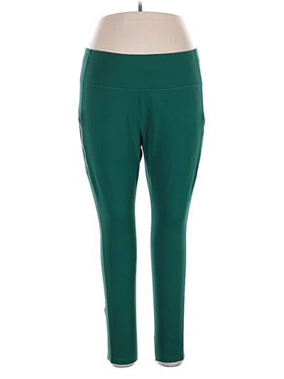 Pre-owned Mondetta Active Pants In Green