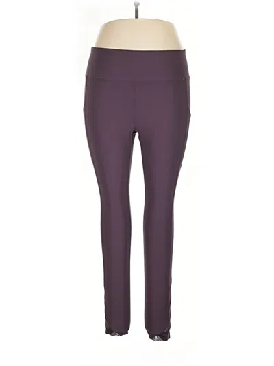 Pre-owned Mondetta Active Pants In Purple