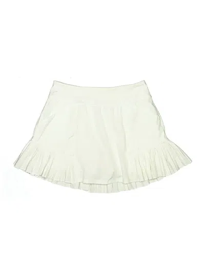 Pre-owned Mondetta Active Skort In White