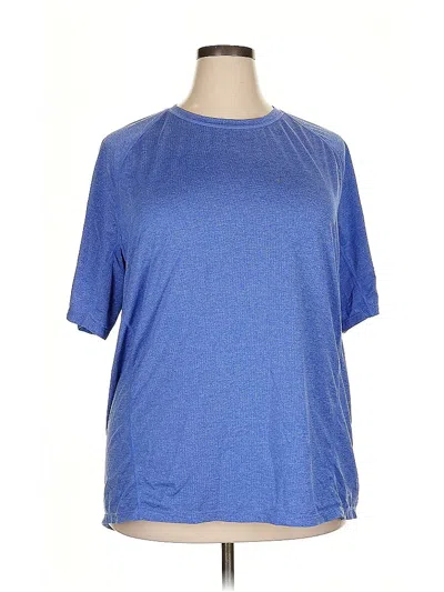 Pre-owned Mondetta Active T-shirt In Blue