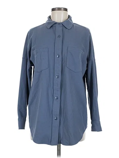 Pre-owned Mondetta Cardigan Sweater In Blue