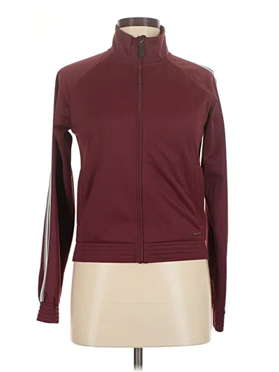 Pre-owned Mondetta Cardigan Sweater In Burgundy