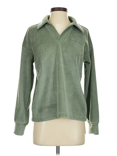 Pre-owned Mondetta Cardigan Sweater In Green