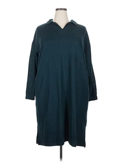 Pre-owned Mondetta Casual Dress In Blue