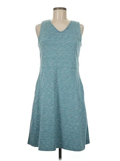 Pre-owned Mondetta Casual Dress In Blue