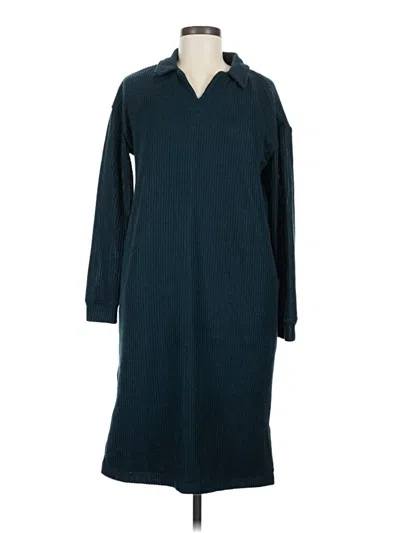 Pre-owned Mondetta Casual Dress In Teal