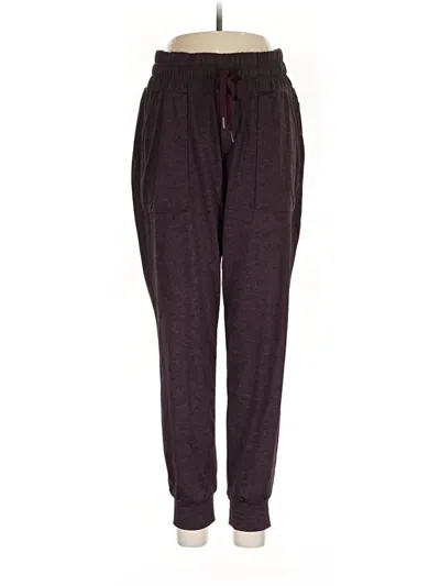 Pre-owned Mondetta Casual Pants In Burgundy