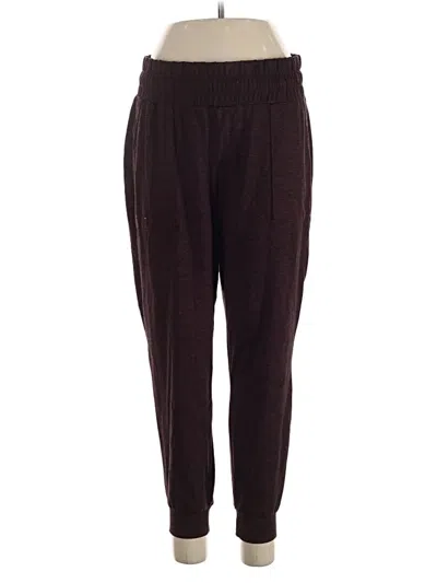 Pre-owned Mondetta Casual Pants In Burgundy