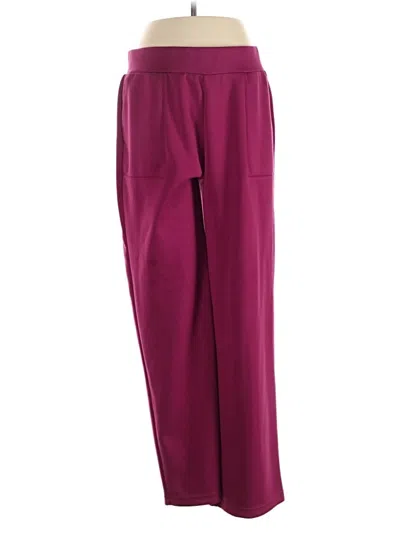 Pre-owned Mondetta Casual Pants In Burgundy