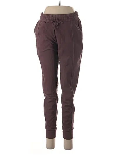 Pre-owned Mondetta Casual Pants In Burgundy