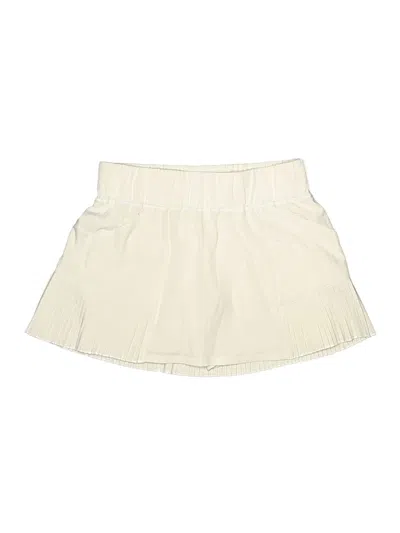 Pre-owned Mondetta Casual Skirt In White