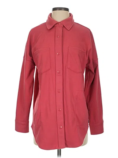 Pre-owned Mondetta Coat In Red