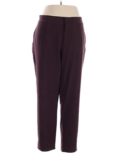 Pre-owned Mondetta Dress Pants In Burgundy