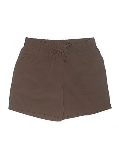 Pre-owned Mondetta Khaki Shorts In Brown