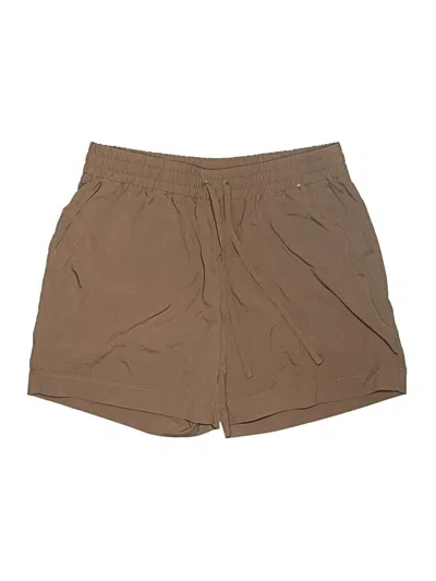 Pre-owned Mondetta Khaki Shorts In Brown