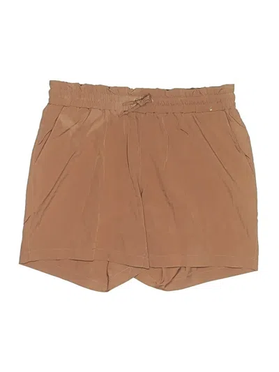 Pre-owned Mondetta Khaki Shorts In Brown