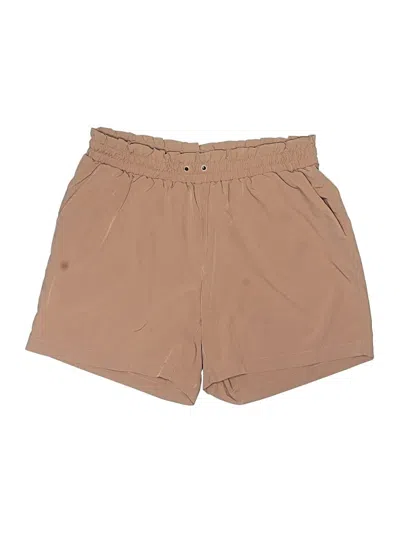 Pre-owned Mondetta Khaki Shorts In Brown
