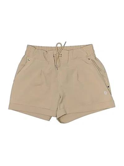 Pre-owned Mondetta Khaki Shorts In Brown
