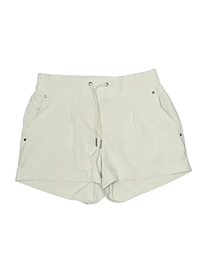 Pre-owned Mondetta Khaki Shorts In White