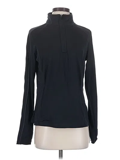 Pre-owned Mondetta Long Sleeve Blouse In Black