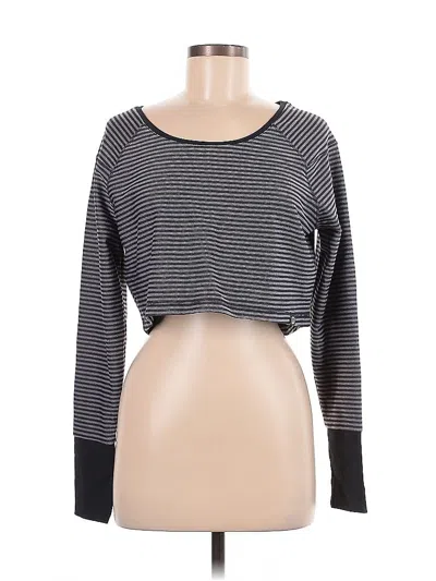 Pre-owned Mondetta Long Sleeve T-shirt In Gray