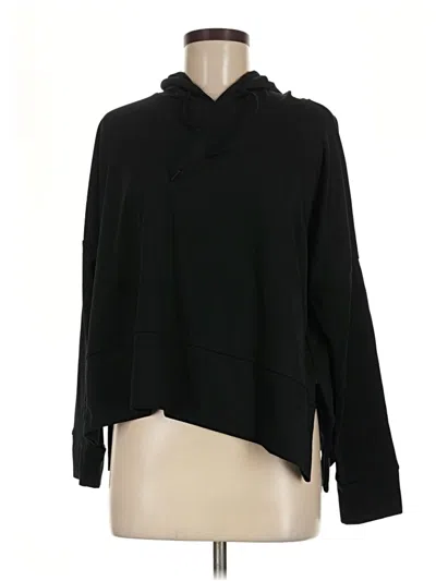 Pre-owned Mondetta Long Sleeve Top Black Cowl Neck Tops