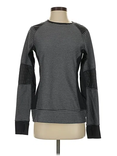 Pre-owned Mondetta Long Sleeve Top Gray Turtleneck Tops