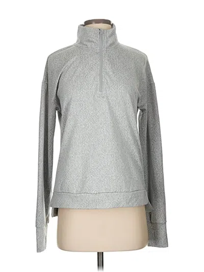 Pre-owned Mondetta Long Sleeve Top Gray Turtleneck Tops