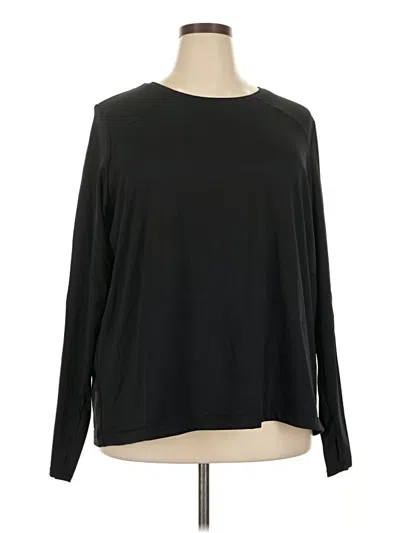 Pre-owned Mondetta Long Sleeve T-shirt In Black