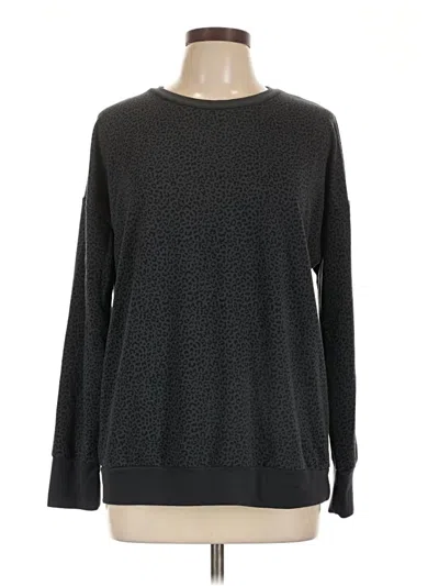 Pre-owned Mondetta Long Sleeve T-shirt In Black