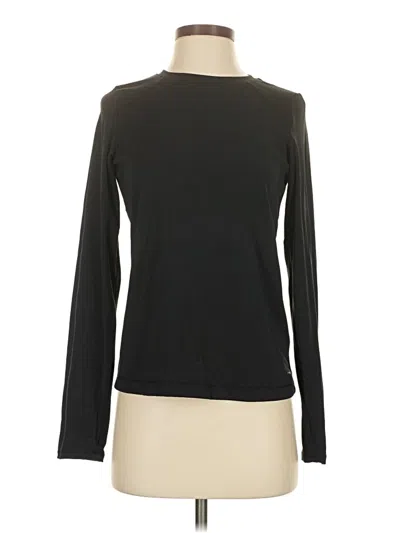 Pre-owned Mondetta Long Sleeve T-shirt In Black