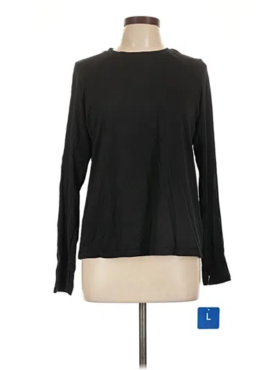 Pre-owned Mondetta Long Sleeve T-shirt In Black